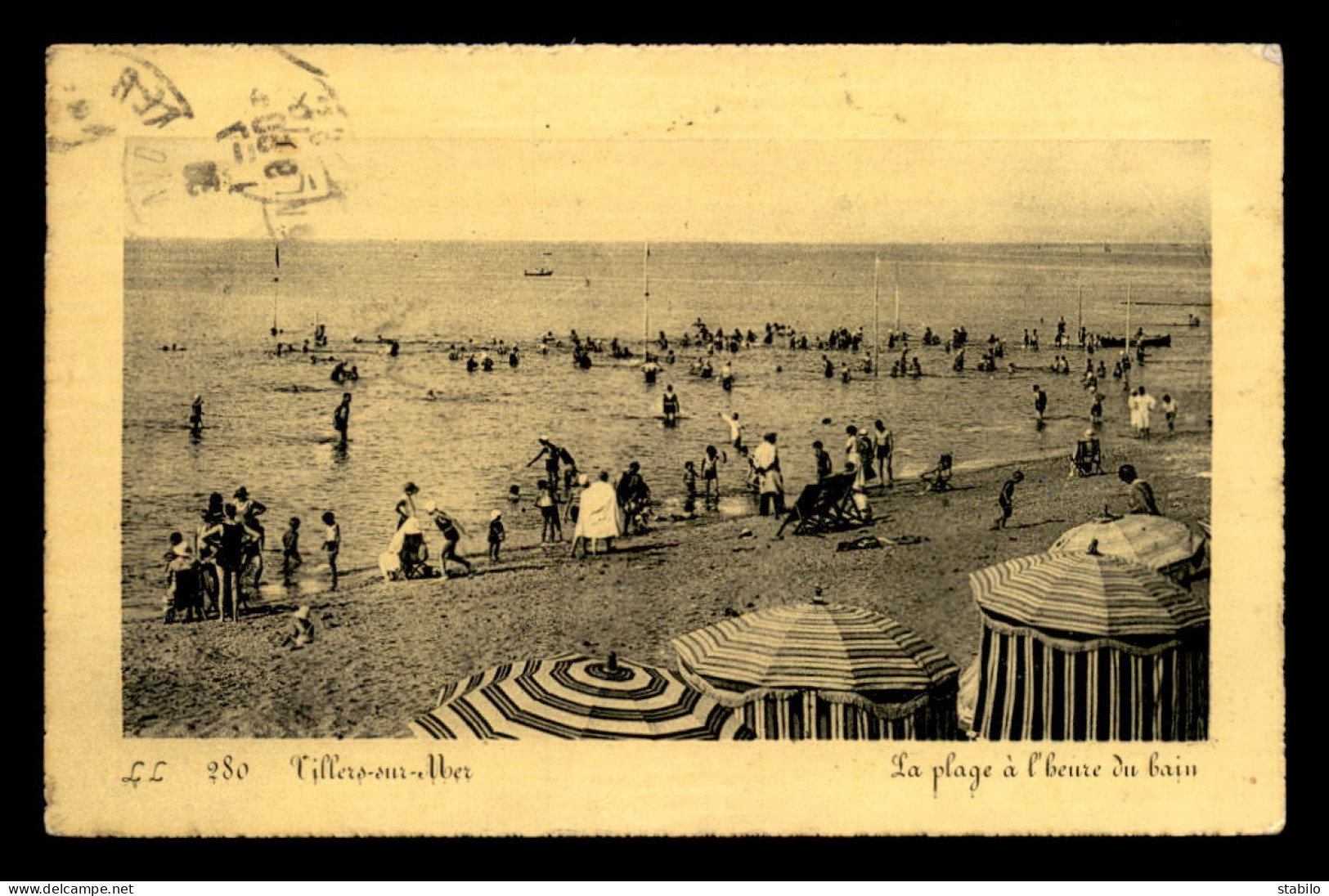 14 - VILLERS-SUR-MER - LA PLAGE A L'HEURE DU BAIN - Villers Sur Mer