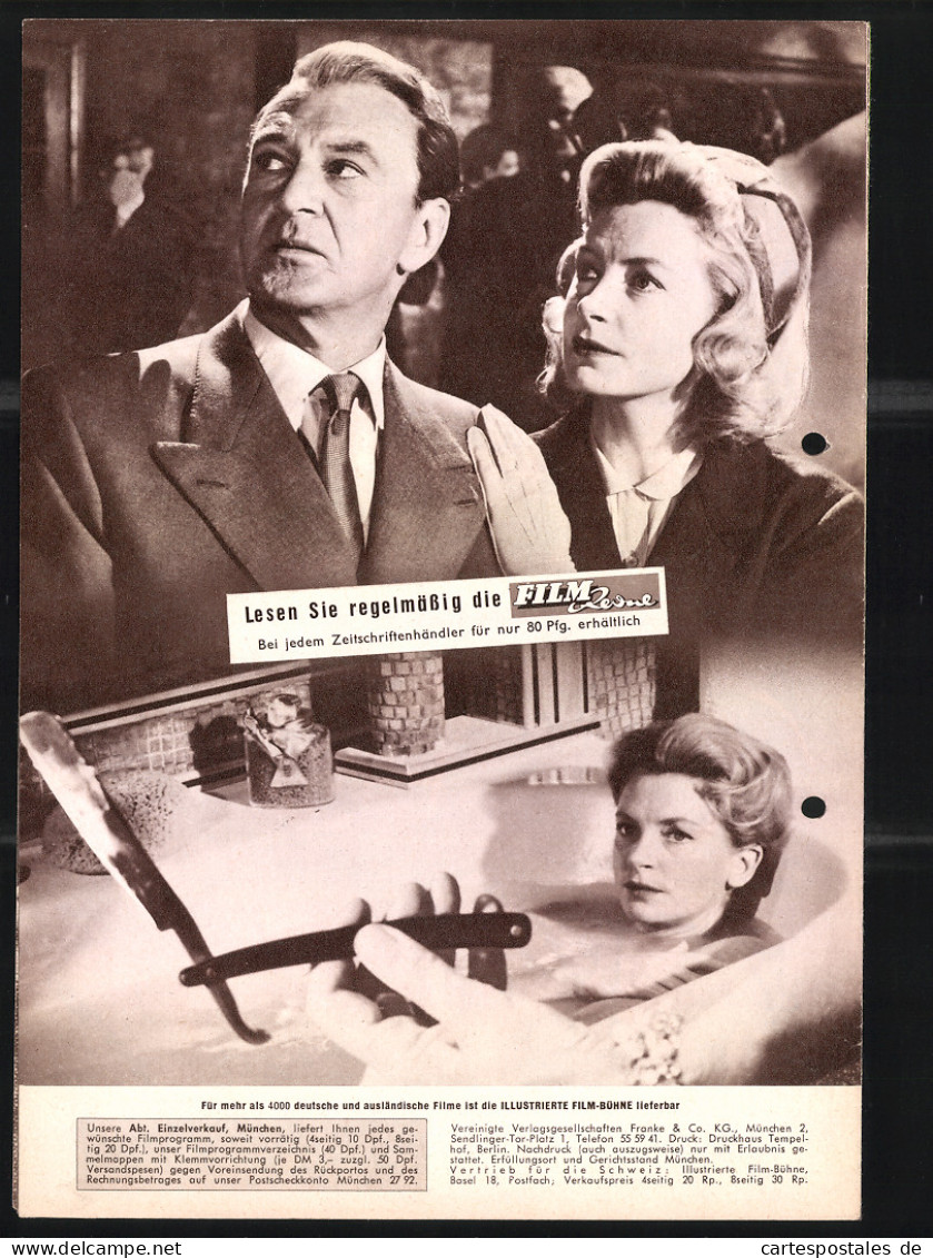 Filmprogramm IFB Nr. 05855, Ein Mann Geht Seinen Weg, Gary Cooper, Deborah Kerr, Regie: Michael Anderson  - Magazines