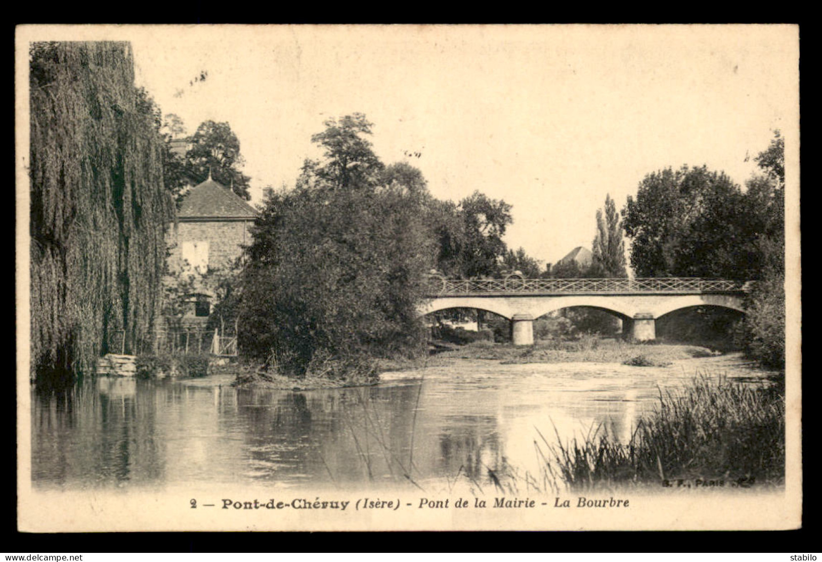 38 - PONT-DE-CHERUY - LE PONT DE LA MAIRIE - Pont-de-Chéruy