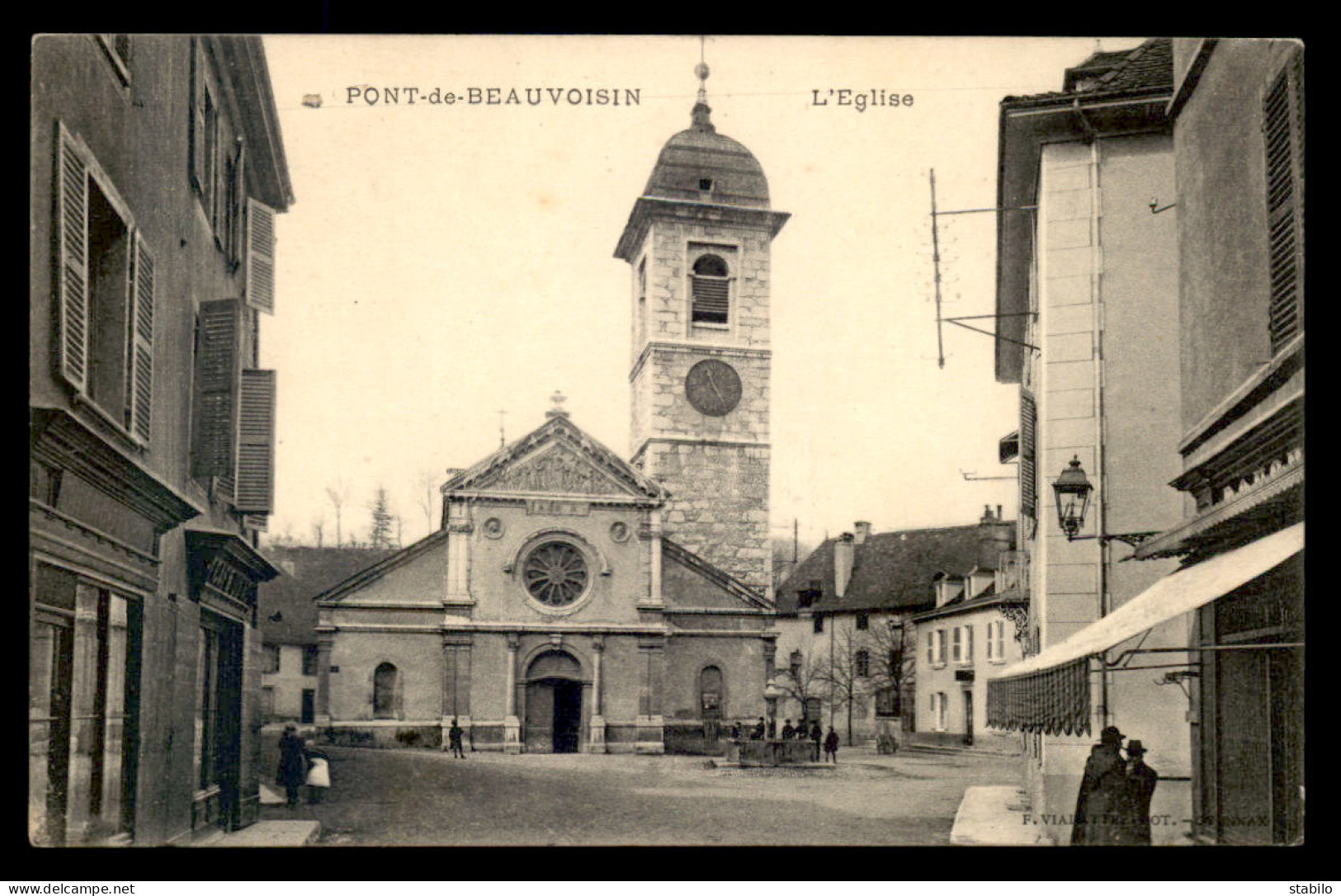 38 - PONT-DE-BEAUVOISIN - L'EGLISE - Other & Unclassified