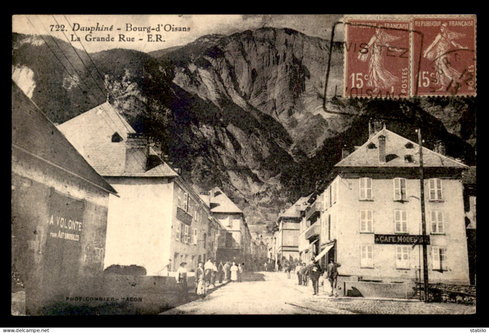 38 - BOURG-D'OISANS - LA GRANDE RUE - Bourg-d'Oisans