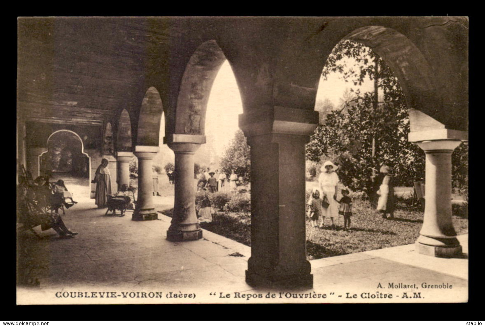 38 - COUBLEVIE-VOIRON - "LE REPOS DE L'OUVRIERE" - LE CLOITRE - Sonstige & Ohne Zuordnung