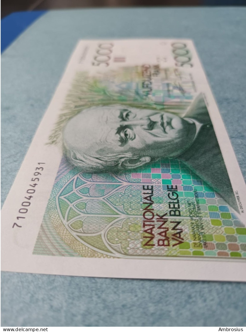 Belgium # P145#Banque Nationale 5000 Francs Uncirculated EPQ - 5000 Francos
