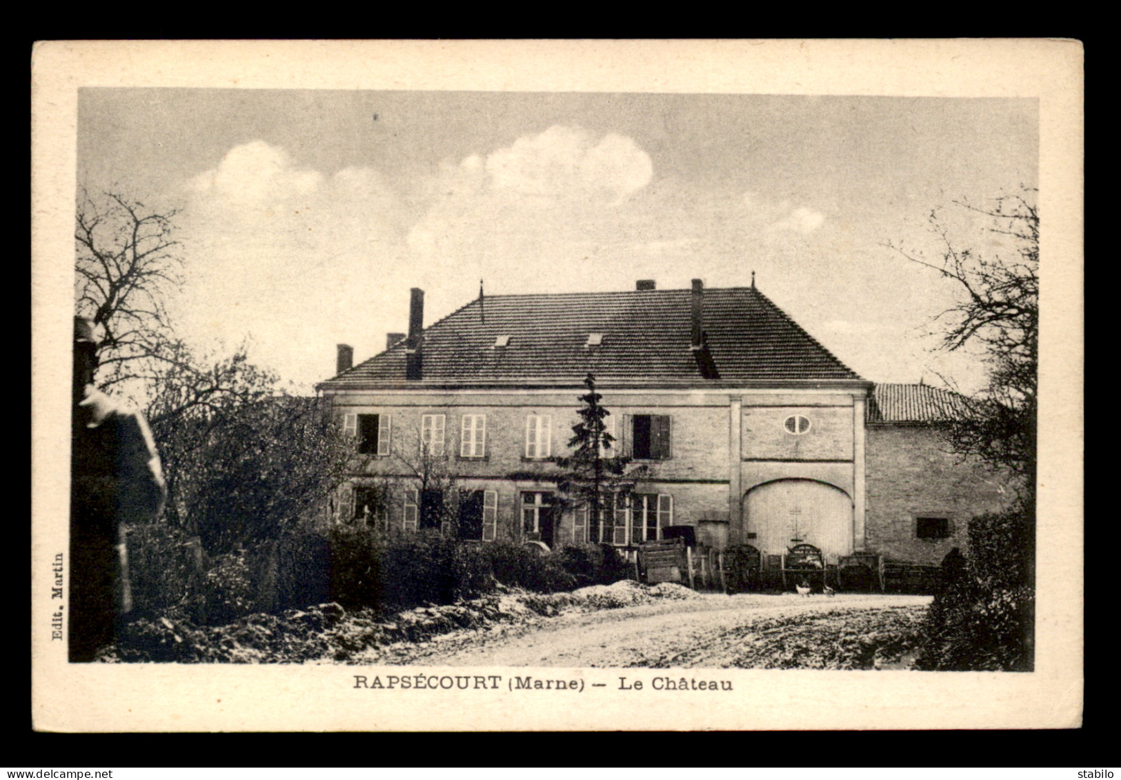 51 - RAPSECOURT - LE CHATEAU - Sonstige & Ohne Zuordnung