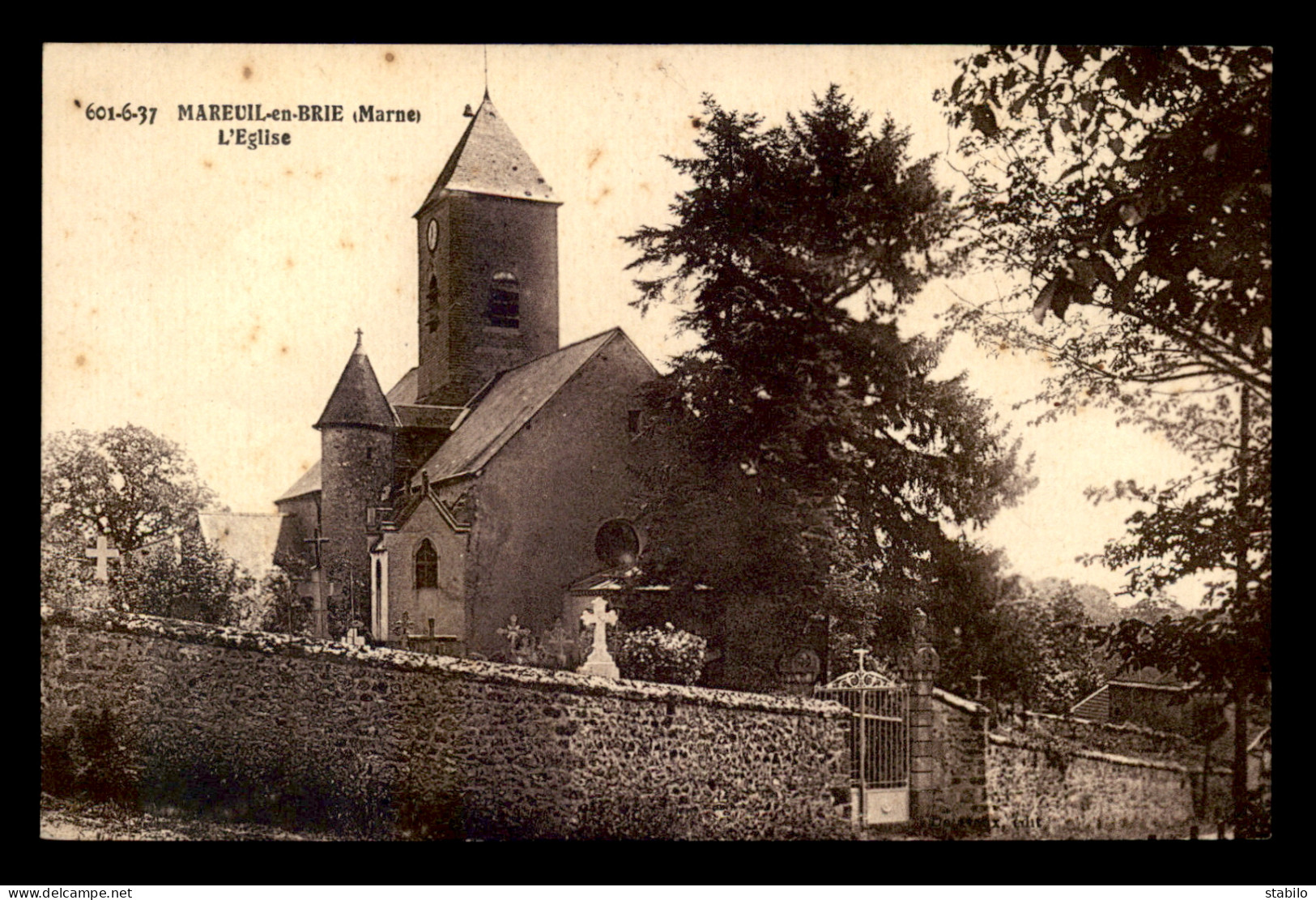 51 - MAREUIL-EN-BRIE - L'EGLISE - Other & Unclassified