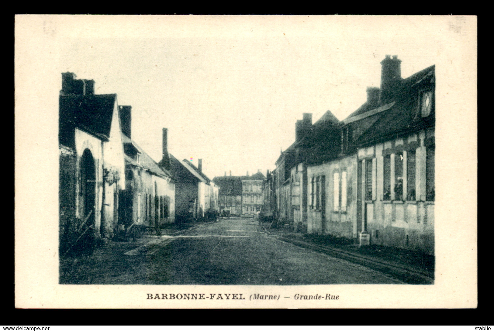 51 - BARBONNE-FAYEL - GRANDE RUE - Sonstige & Ohne Zuordnung