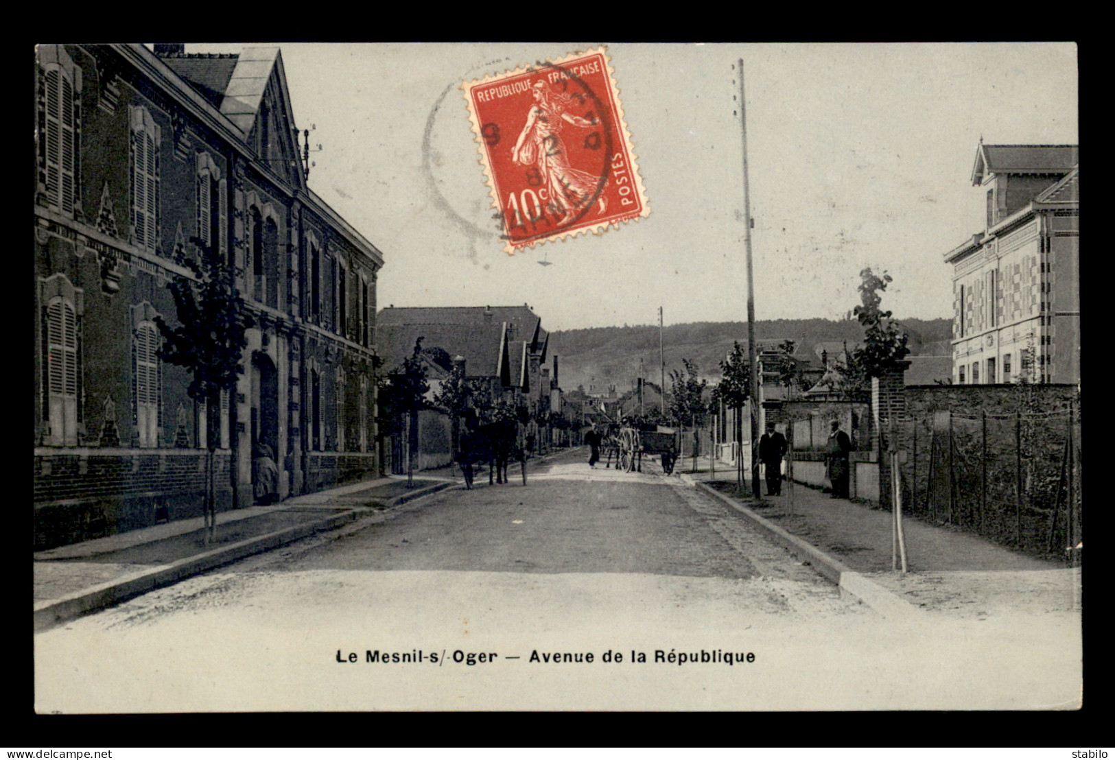 51 - LE MESNIL-SUR-OGER - AVENUE DE LA REPUBLIQUE - Sonstige & Ohne Zuordnung