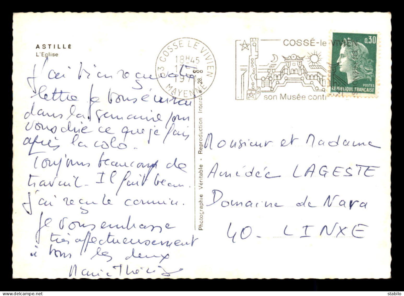 53 - ASTILLE - L'EGLISE - Other & Unclassified