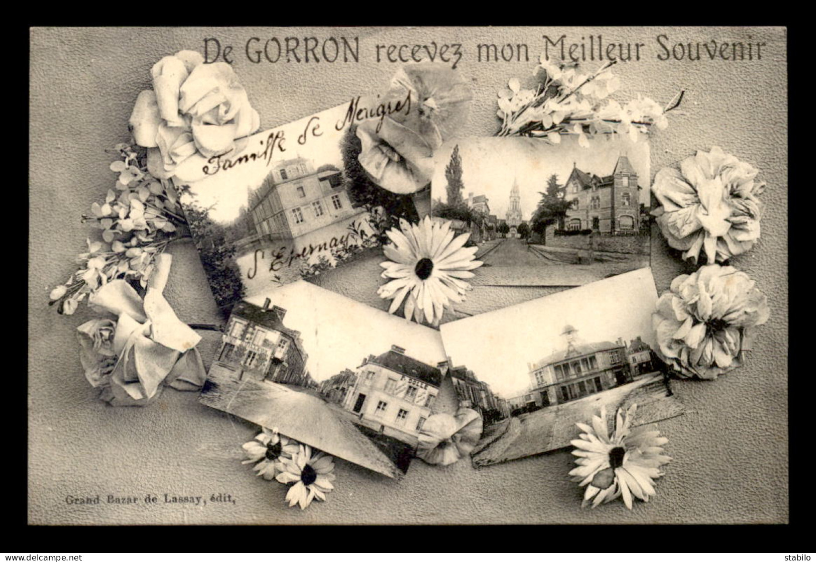 53 - GORRON - RECEVEZ MON MEILLEUR SOUVENIR - MULTIVUES - Gorron