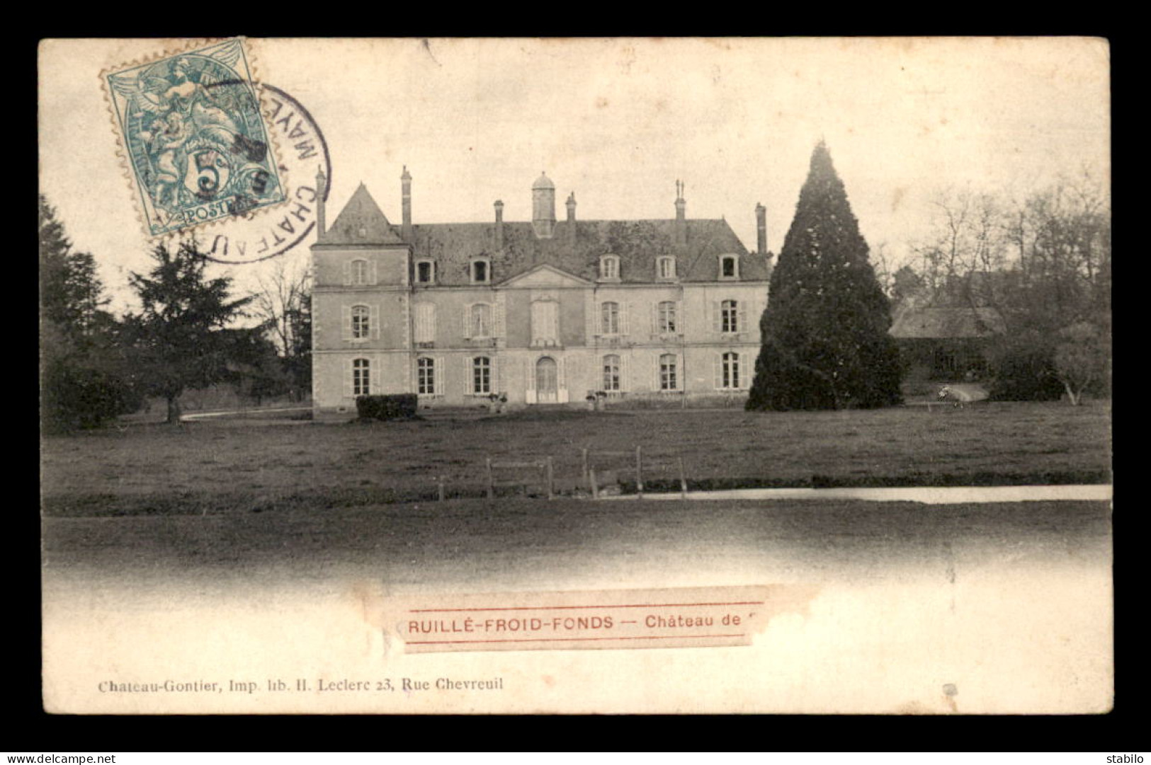 53 - RUILLE-FROID-FONDS - LE CHATEAU - Other & Unclassified