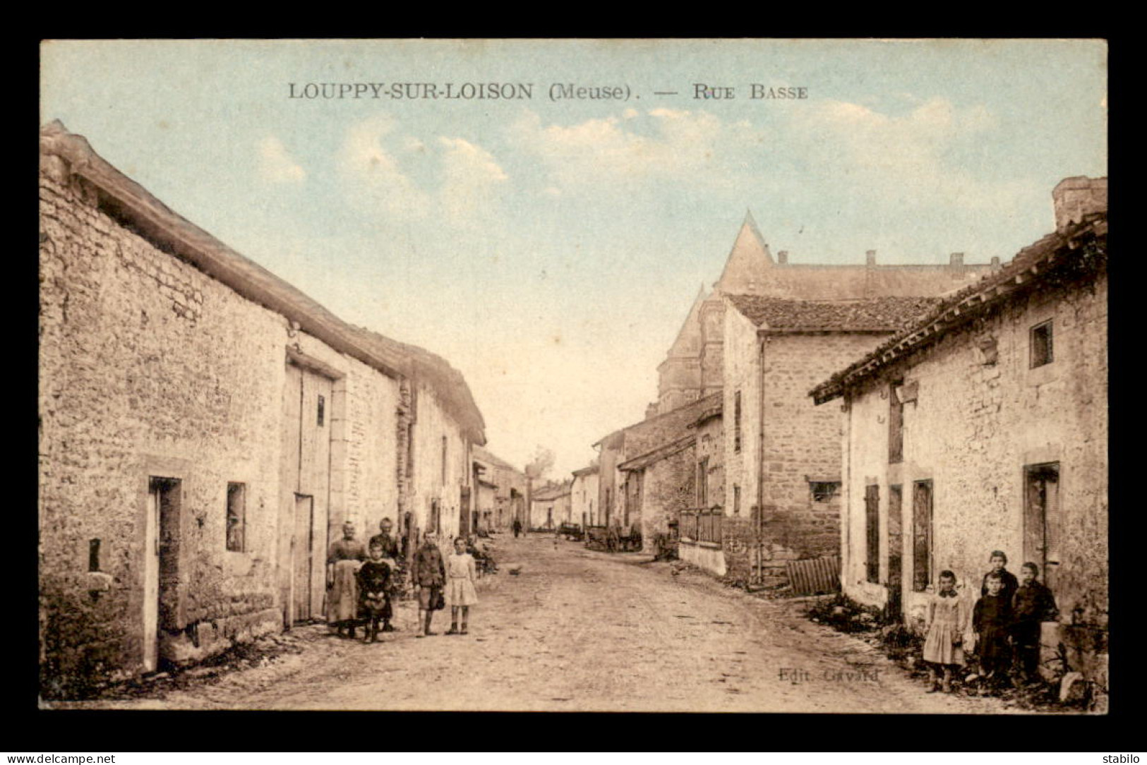 55 - LOUPPY-SUR-LOISON - RUE BASSE - Autres & Non Classés