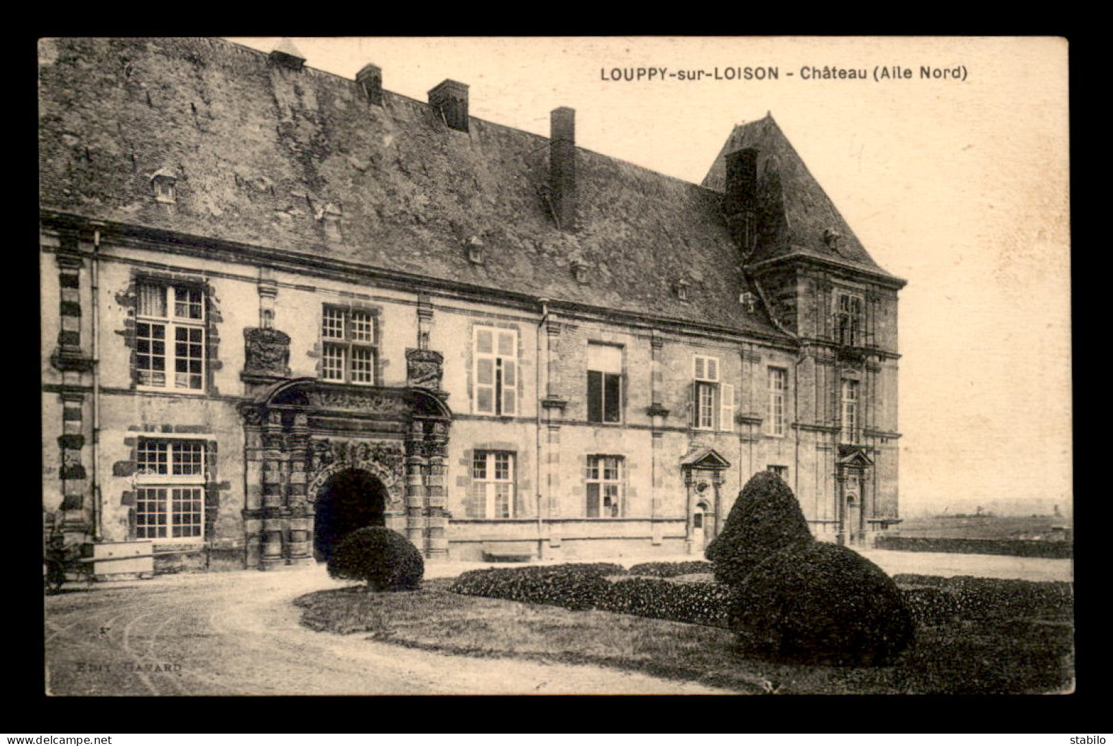 55 - LOUPPY-SUR-LOISON - LE CHATEAU - EDITEUR GAVARD - Other & Unclassified