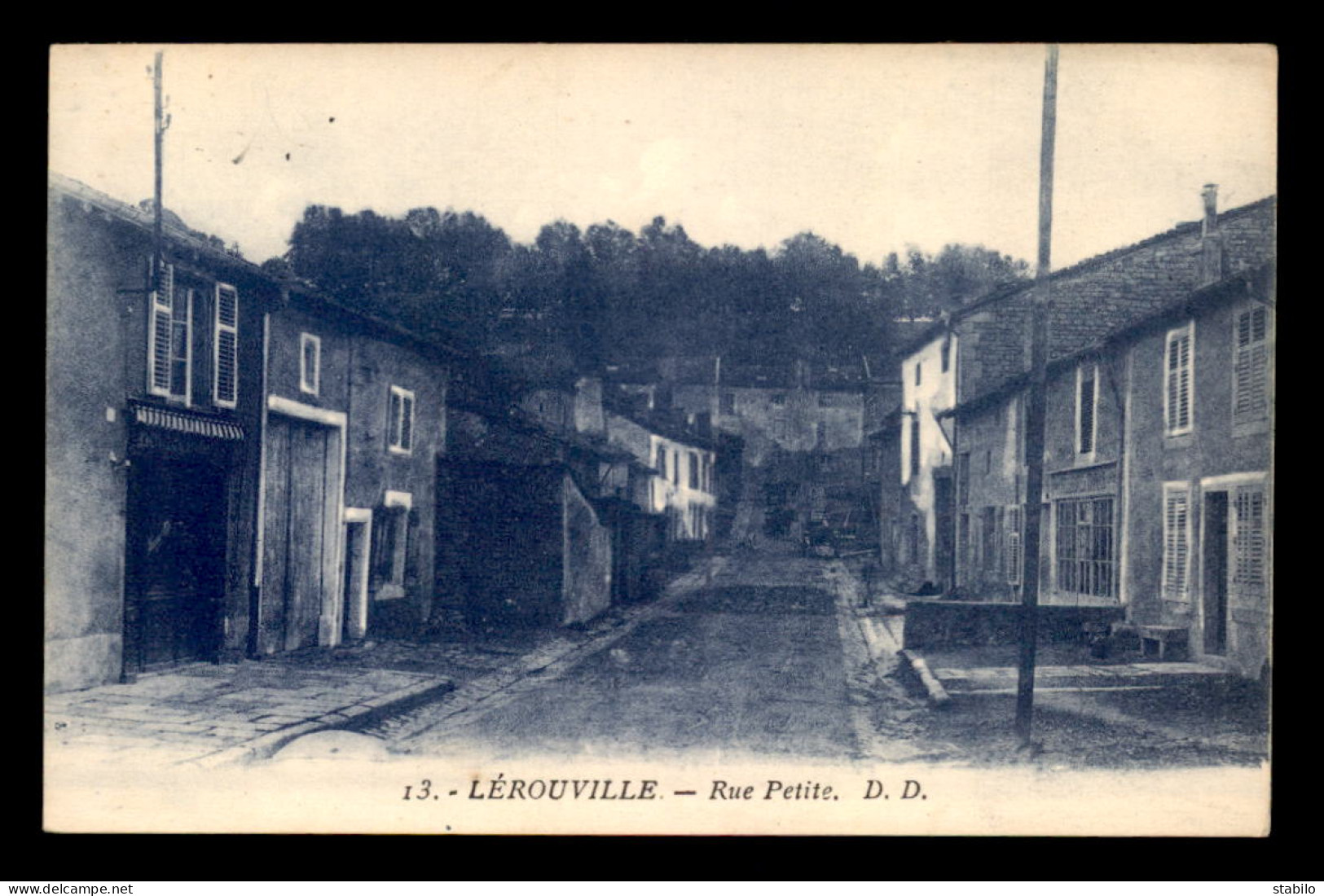 55 - LEROUVILLE - RUE PETITE - EDITEUR D.D. - Lerouville