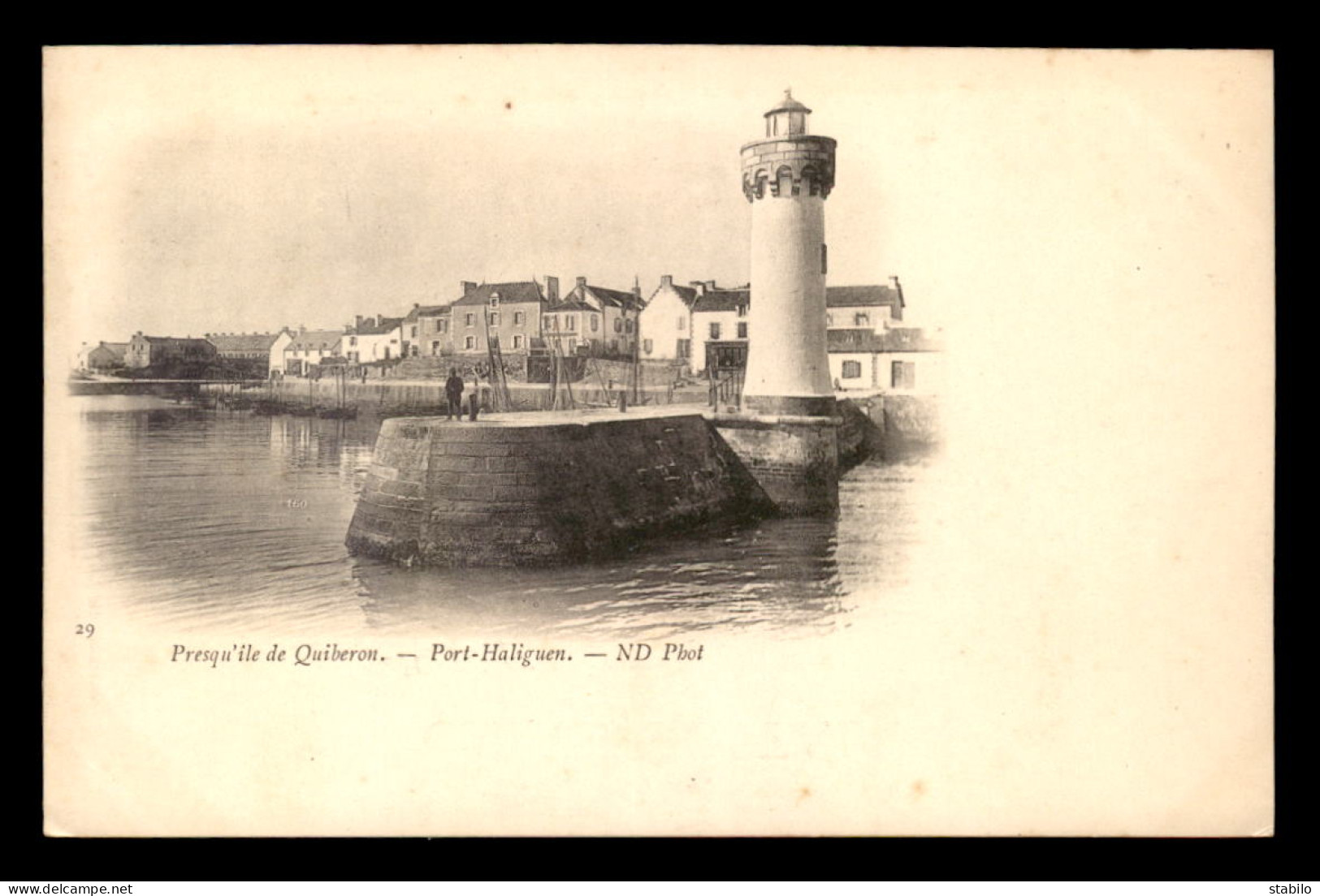 56 - QUIBERON - PORT HALIGUEN - LE PHARE - Quiberon