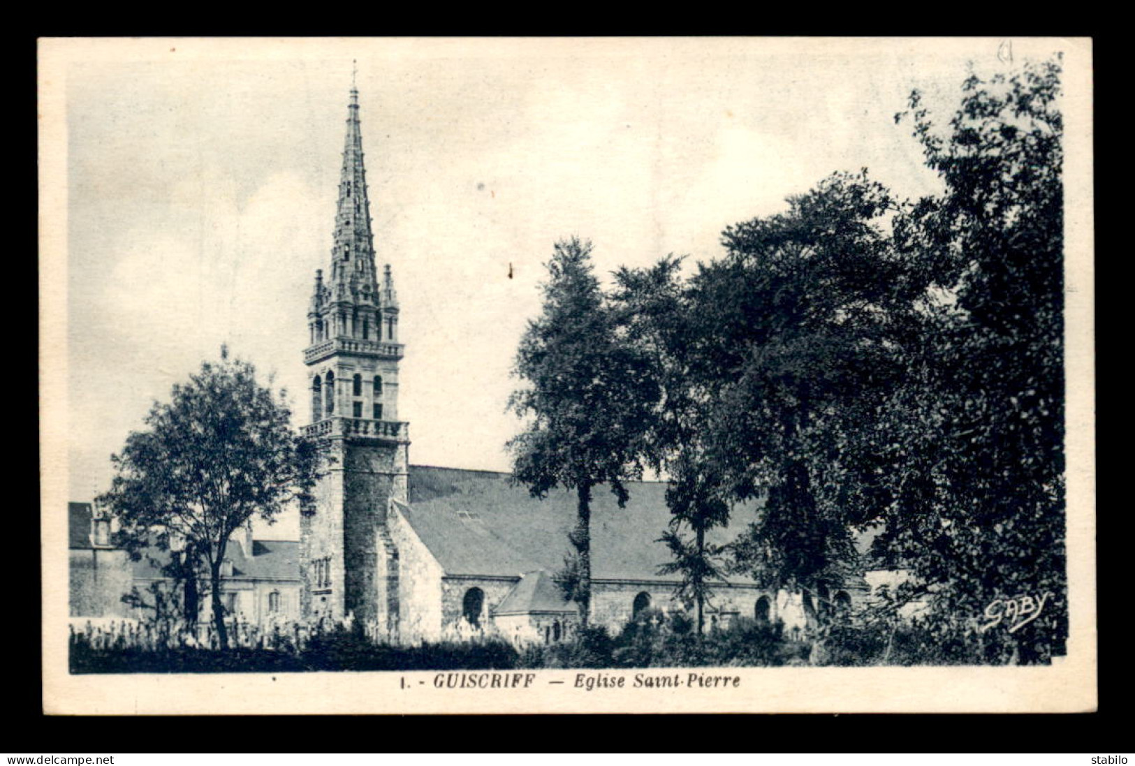 56 - GUISCRIFF - EGLISE ST-PIERRE - Autres & Non Classés