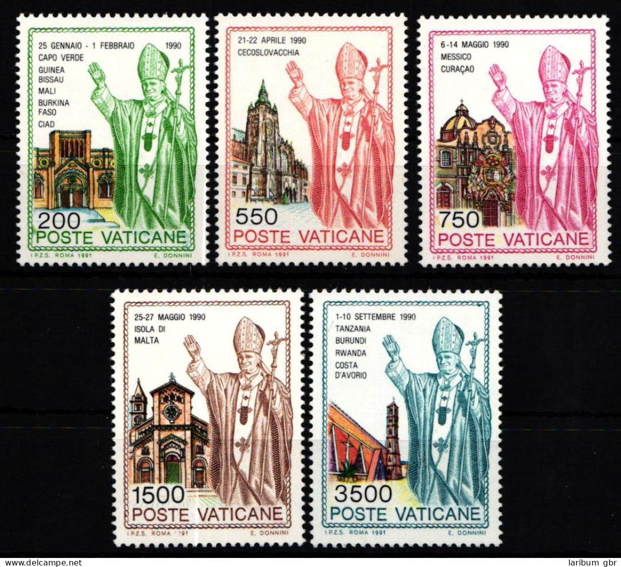 Vatikan 1046-1050 Postfrisch #KS251 - Sonstige & Ohne Zuordnung