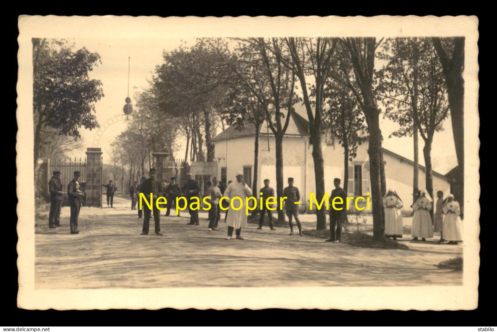 56 - VANNES - HOPITAL MILITAIRE - CARTE PHOTO ORIGINALE - Vannes