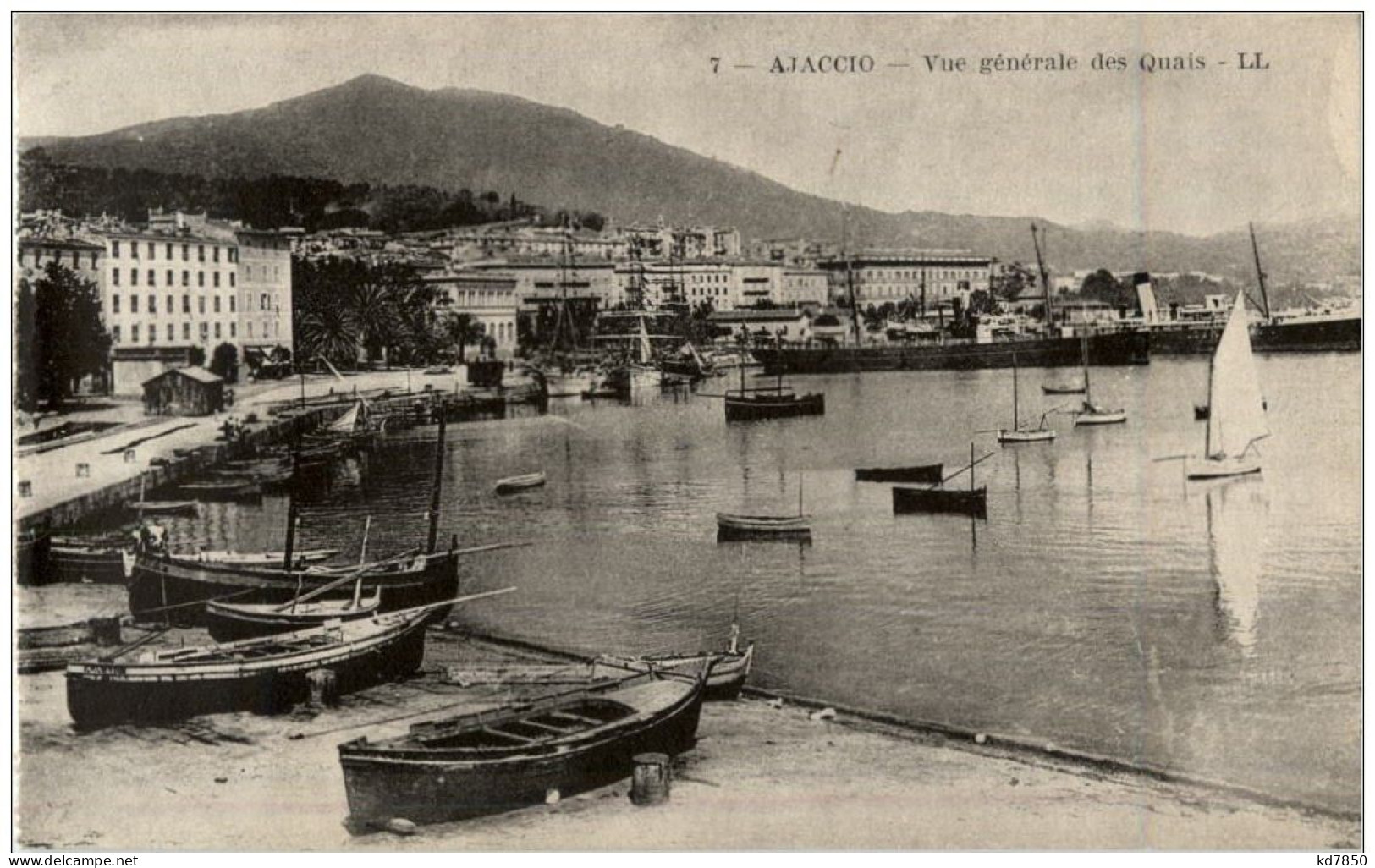 Ajaccio - Vue Generale Des Quais - Ajaccio