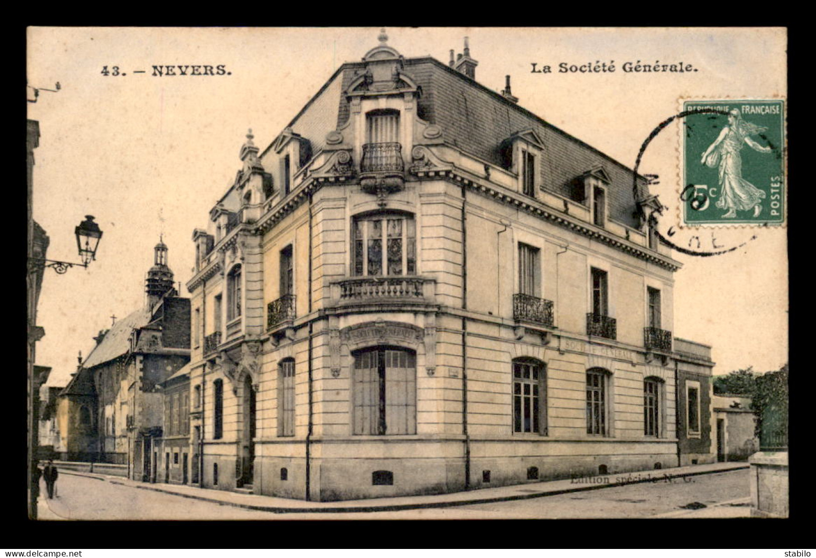58 - NEVERS - LA BANQUE SOCIETE GENERALE - Nevers
