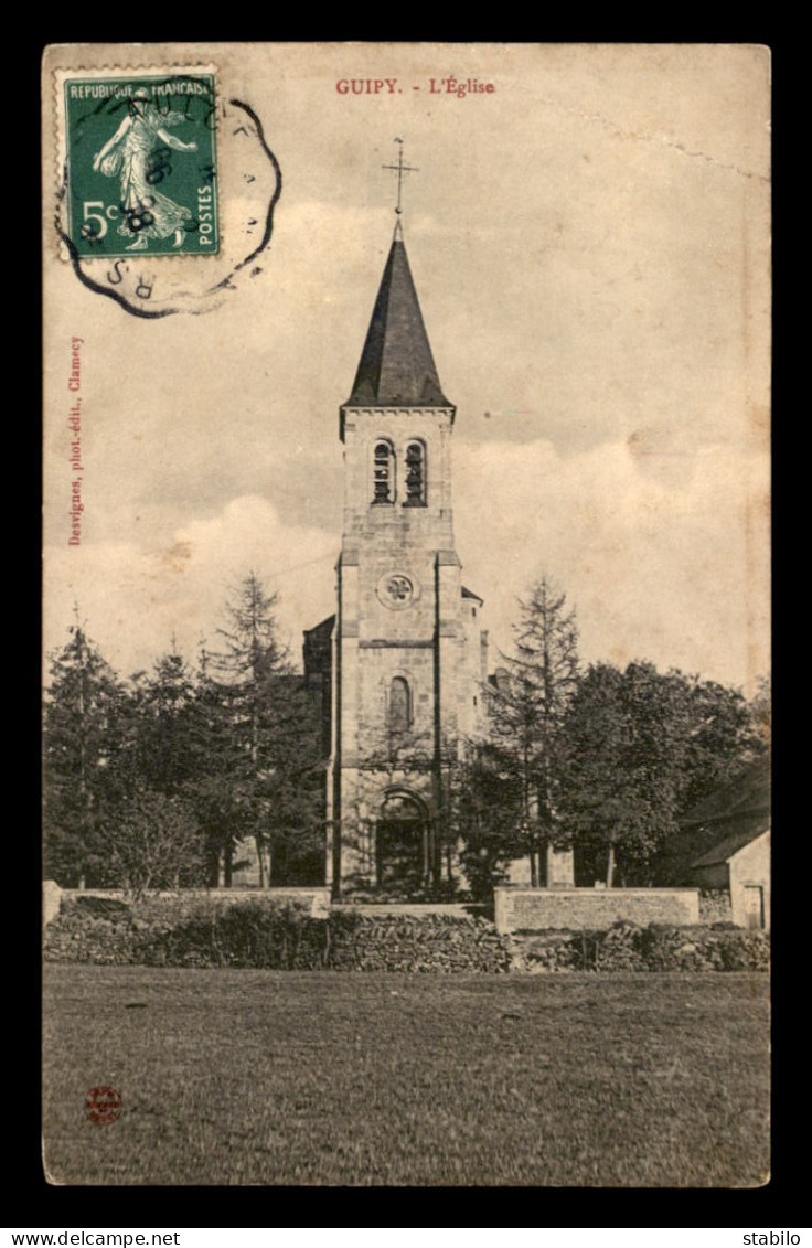 58 - GUIPY - L'EGLISE - Other & Unclassified