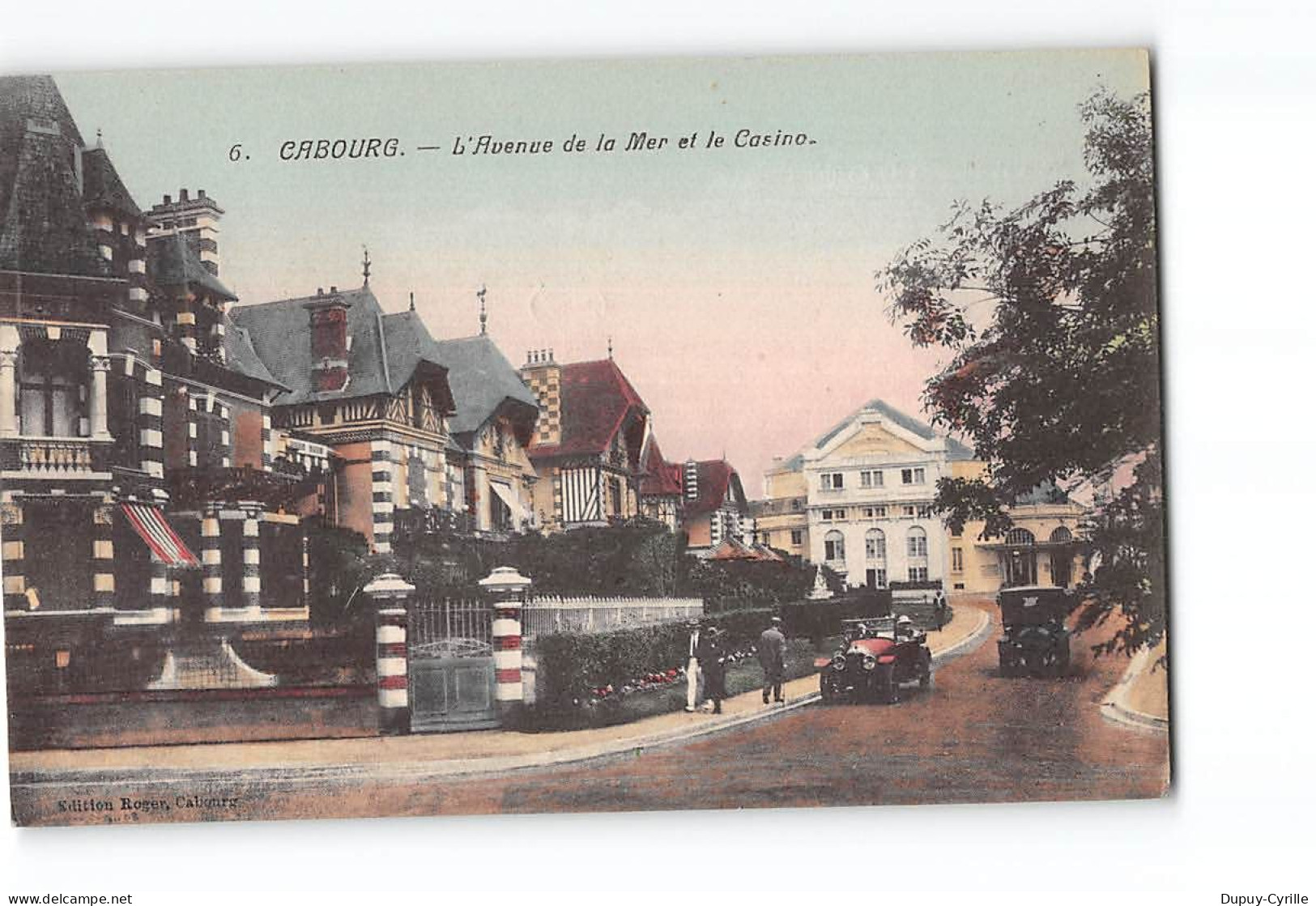 CABOURG - L'Avenue De La Mer Et Le Casino - Très Bon état - Cabourg