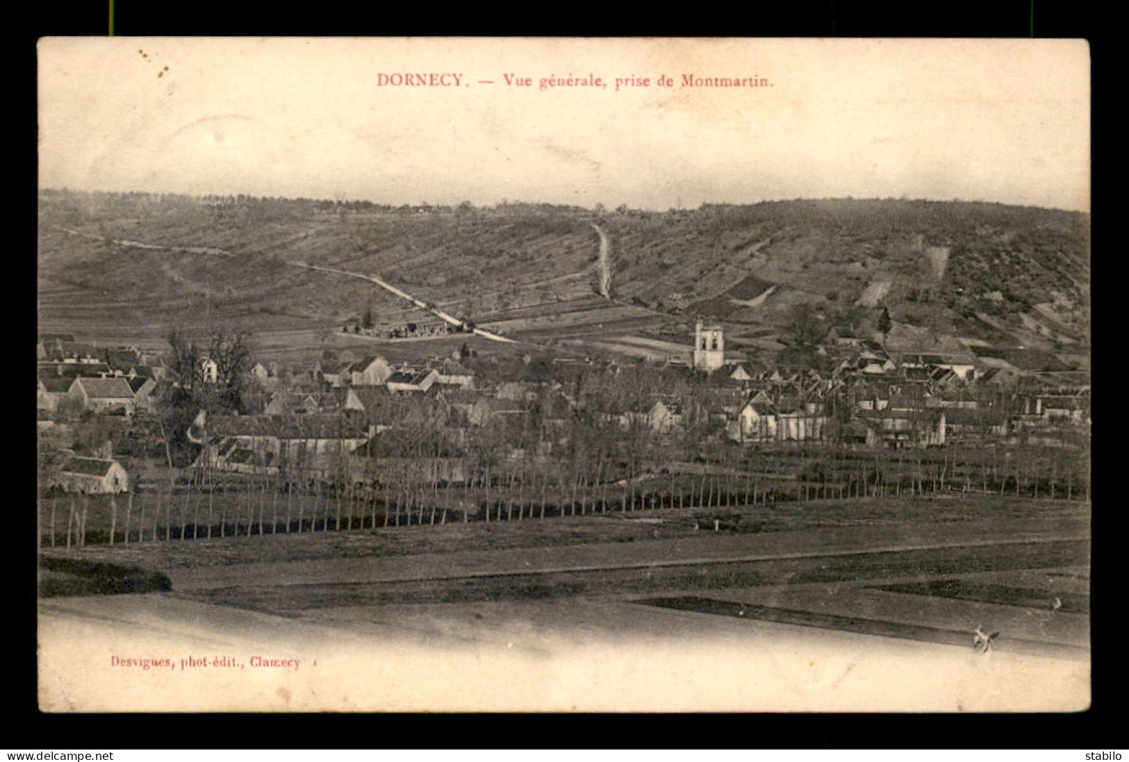 58 - DORNECY - VUE GENERALE - Autres & Non Classés