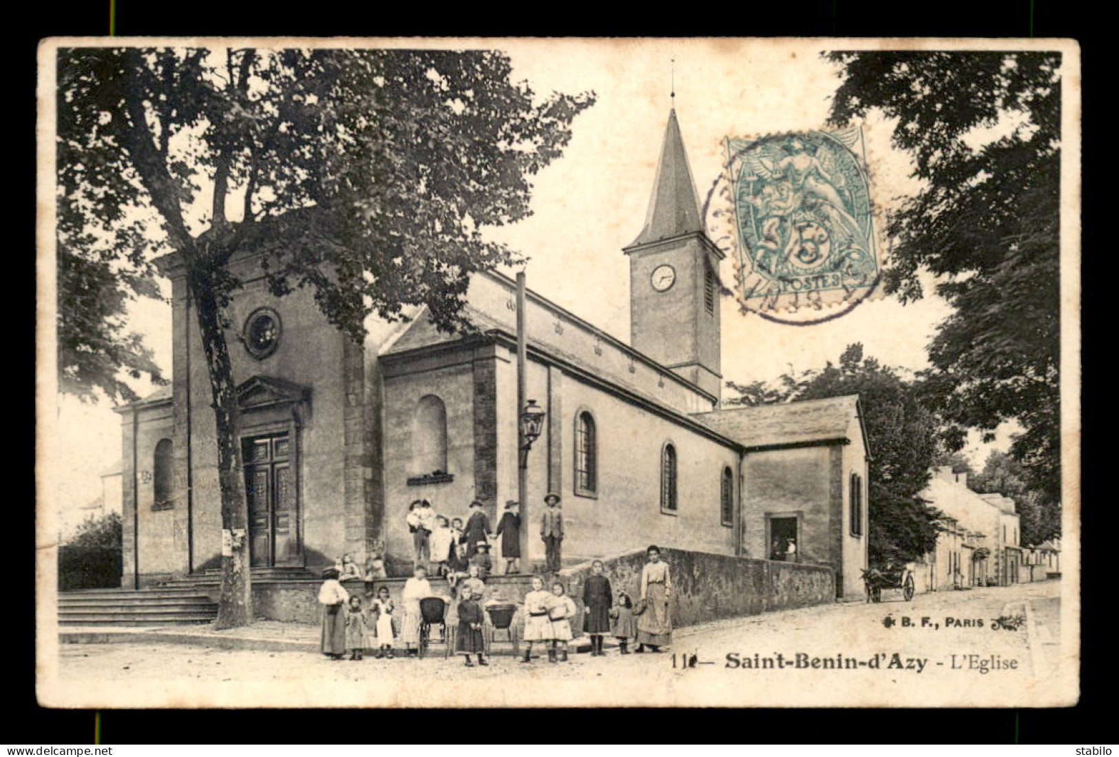 58 - ST-BENIN-D'AZY - L'EGLISE - Otros & Sin Clasificación