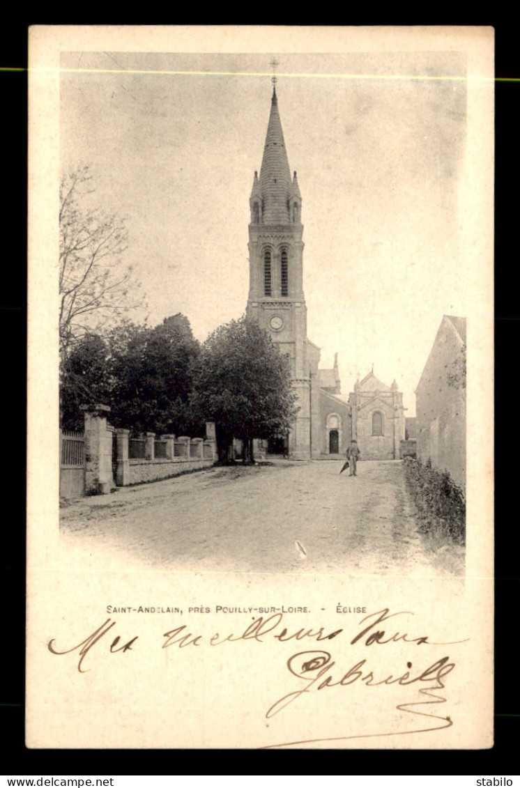 58 - ST-ANDELAIN - L'EGLISE - Autres & Non Classés