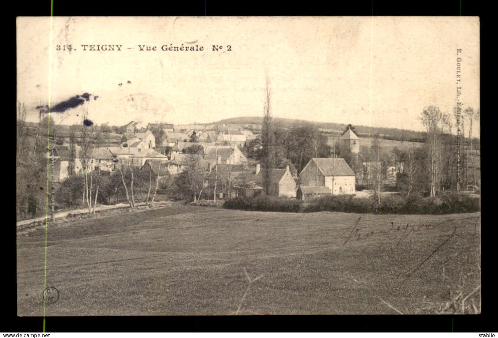 58 - TEIGNY - VUE GENERALE - Other & Unclassified