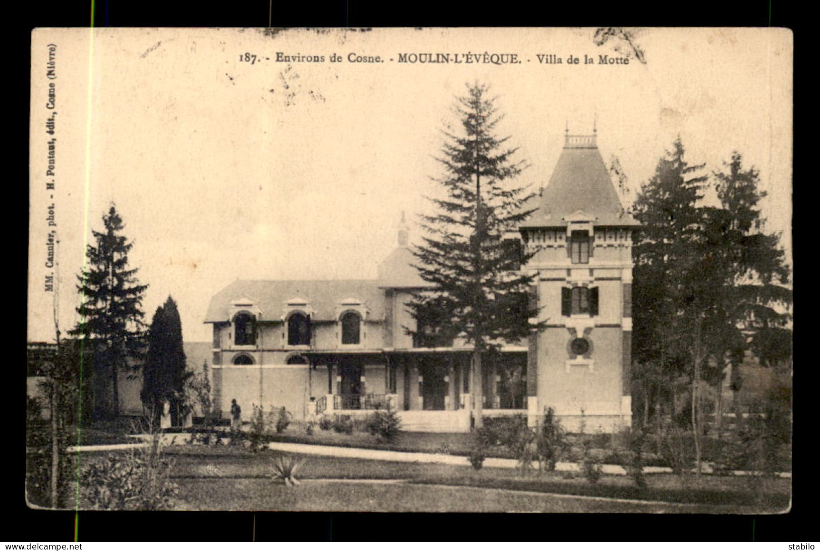 58 - MOULIN-L'EVEQUE - VILLA DE LA MOTTE - Andere & Zonder Classificatie