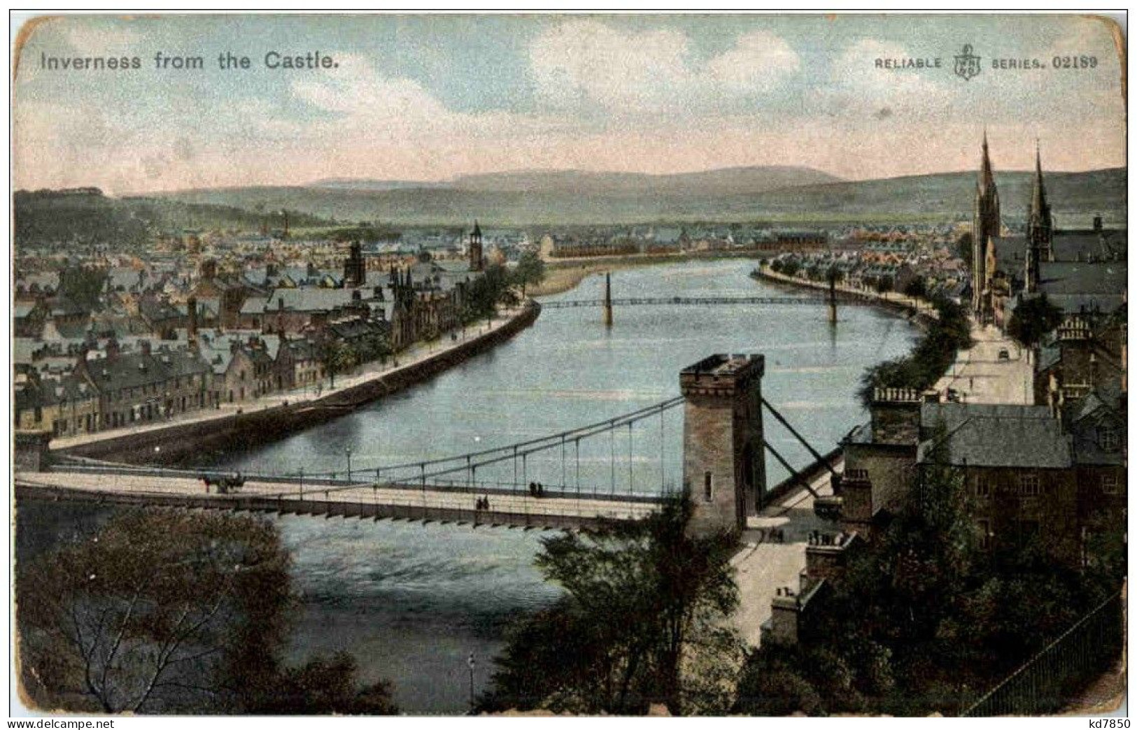 Inverness From The Castle - Sonstige & Ohne Zuordnung