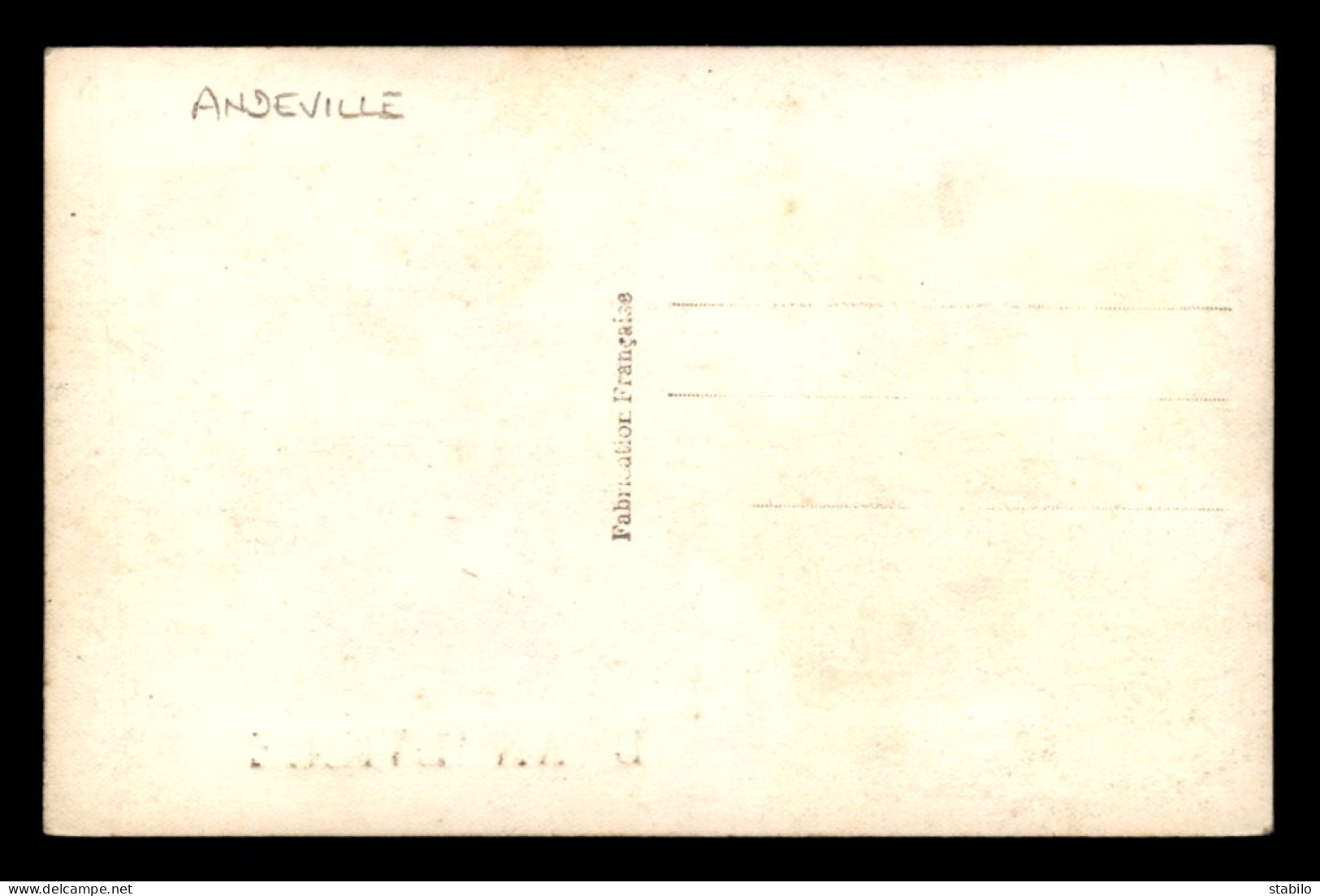 60 - ANDEVILLE - UN BAISER - FEMME ET FLEURS - Other & Unclassified