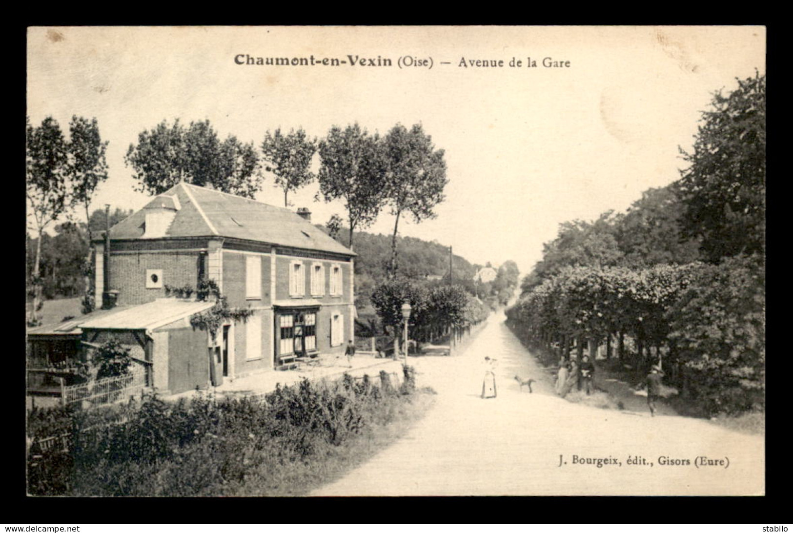 60 - CHAUMONT-EN-VEXIN - AVENUE DE LA GARE - Chaumont En Vexin