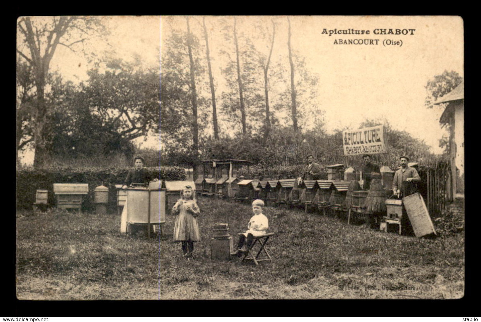 60 - ABANCOURT - APICULTURE CHABOT - Autres & Non Classés