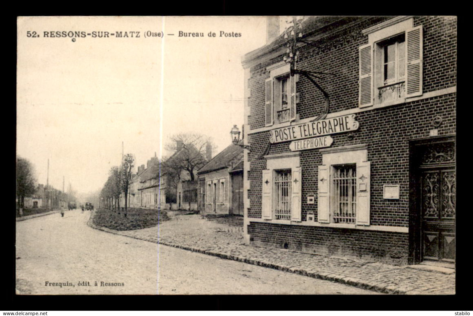 60 - RESSONS-SUR-MATZ - BUREAU DE POSTES - Ressons Sur Matz