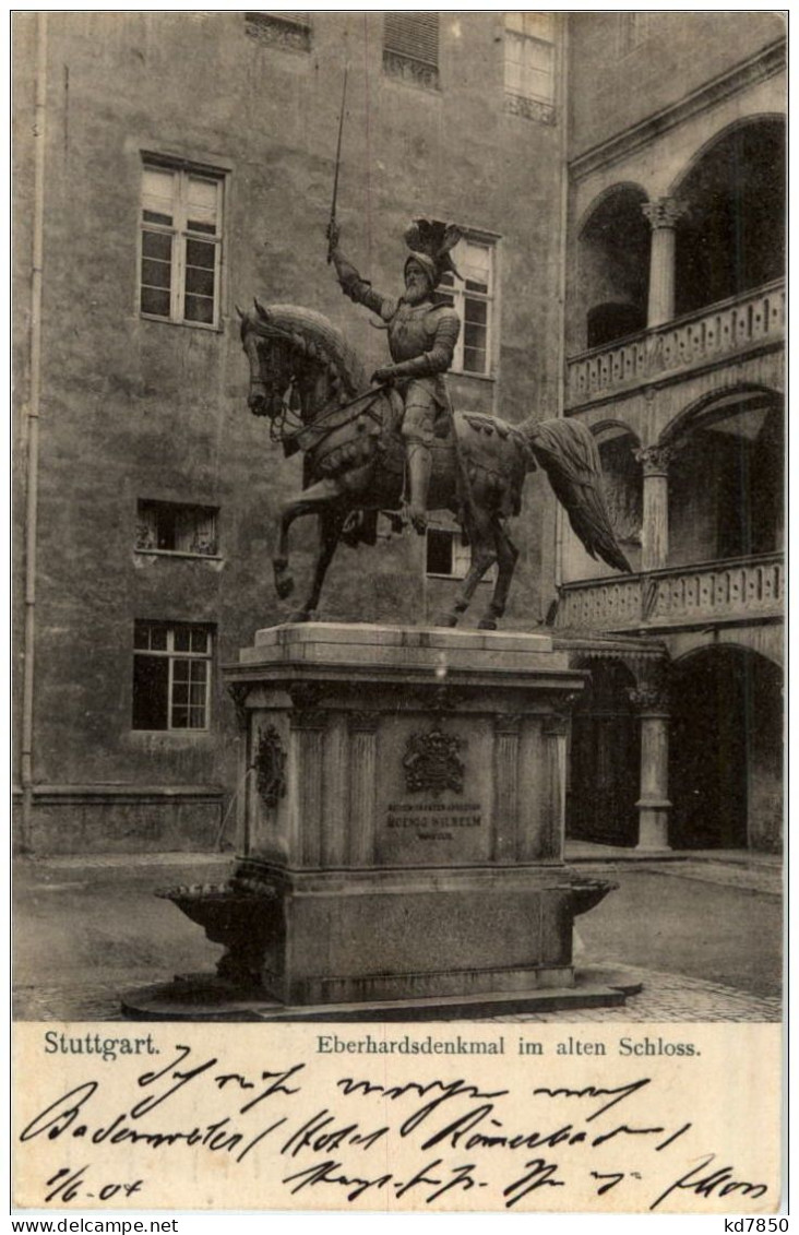 Stuttgart - Eberhardsdenkmal - Stuttgart