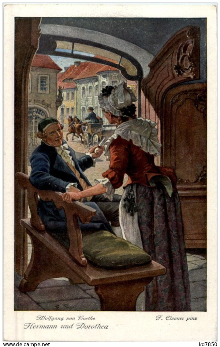 Hermann Und Dorothea - F. Elssner - Fairy Tales, Popular Stories & Legends