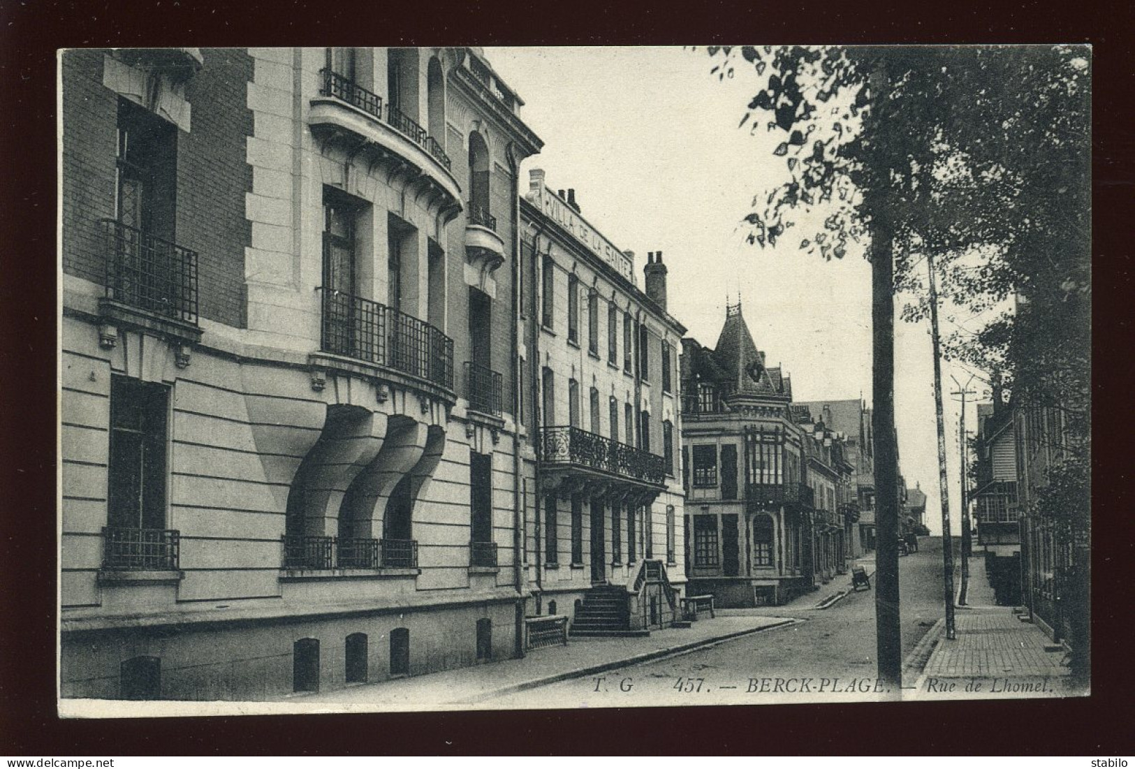 62 - BERCK - RUE DE LHOMEL - Berck