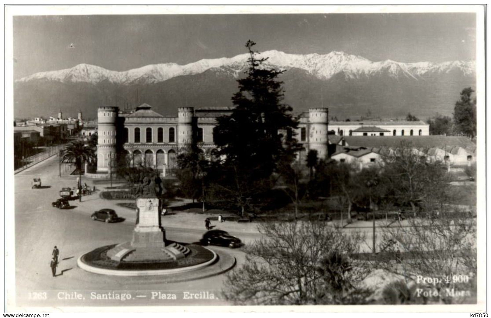 Santiago - Plaza Ercilla - Chili