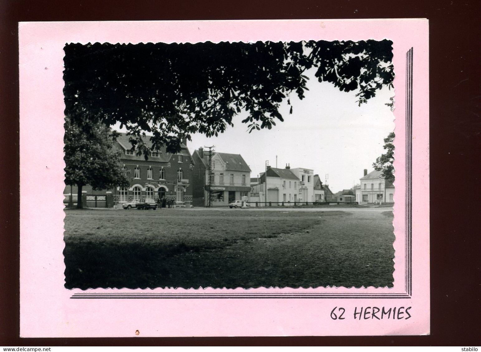 62 - HERMIES - CARTE DOUBLE - Other & Unclassified