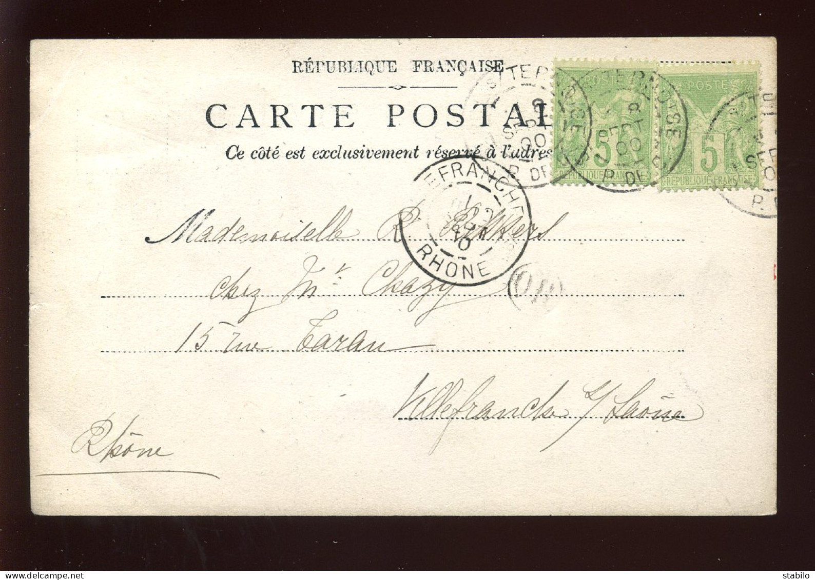 62 - BRYAS - CARTE-PHOTO, LE CHATEAU - Other & Unclassified