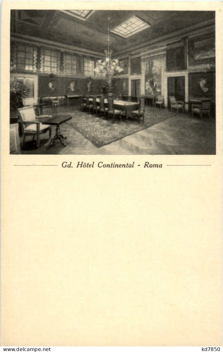 Roma - Hotel Continental - Andere & Zonder Classificatie