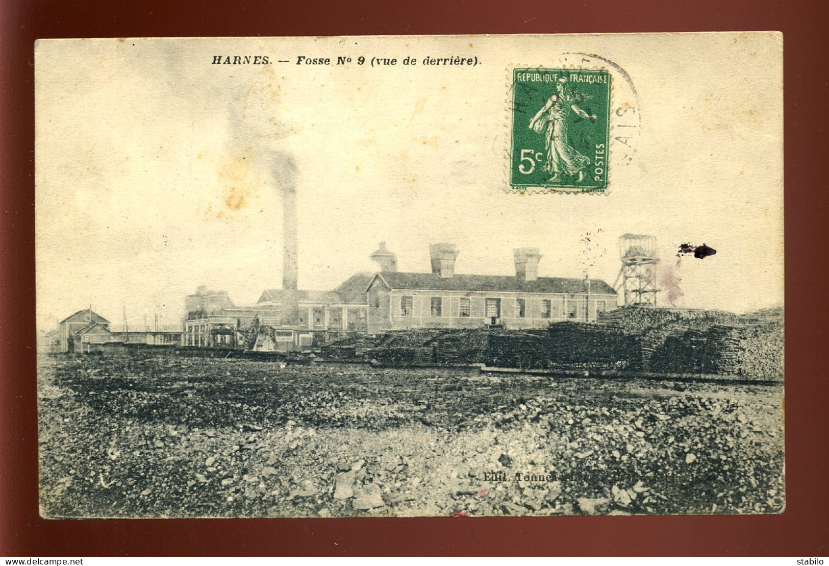 62 - HARNES - FOSSE N°9 - MINES - Harnes