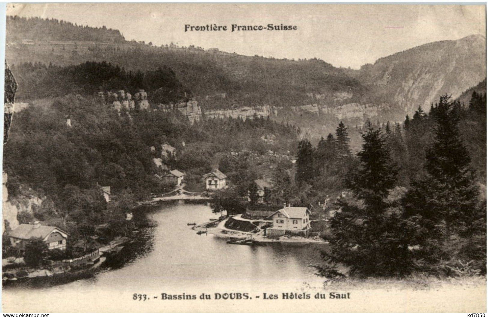 Bassin Du Doubs - Les Hotels Du Saut - Sonstige & Ohne Zuordnung