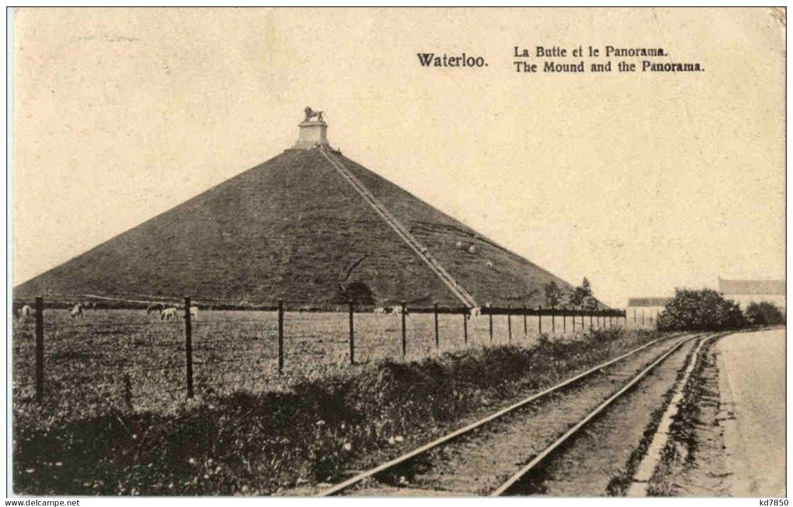 Waterloo - La Butte Et Le Panorama - Waterloo