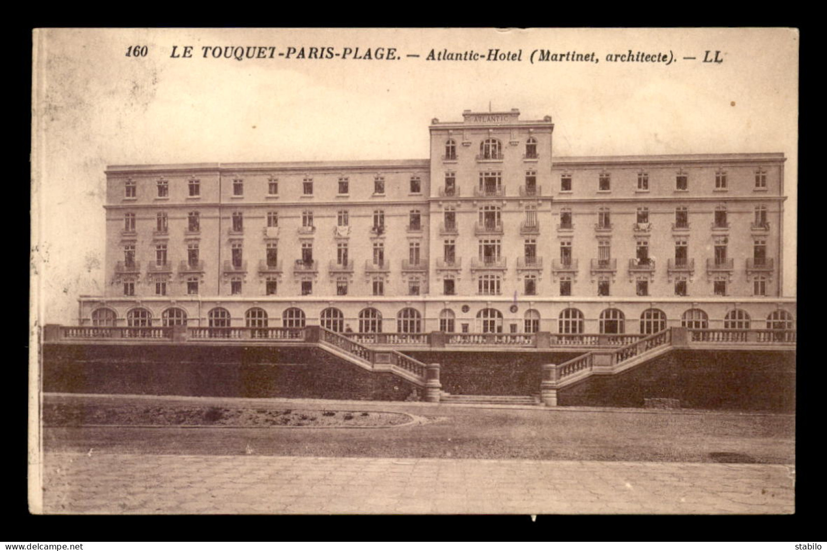 62 - LE TOUQUET- PARIS-PLAGE - ATLANTIC HOTEL - MARTINET ARCHITECTE - Le Touquet