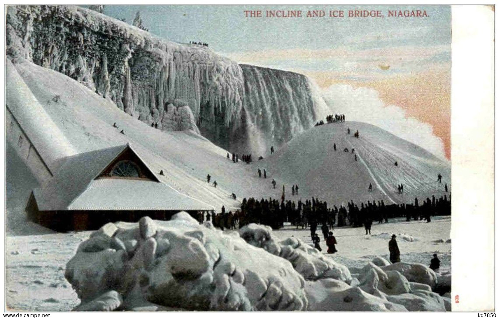 Niagara - The Incline And Ice Bridge - Andere & Zonder Classificatie