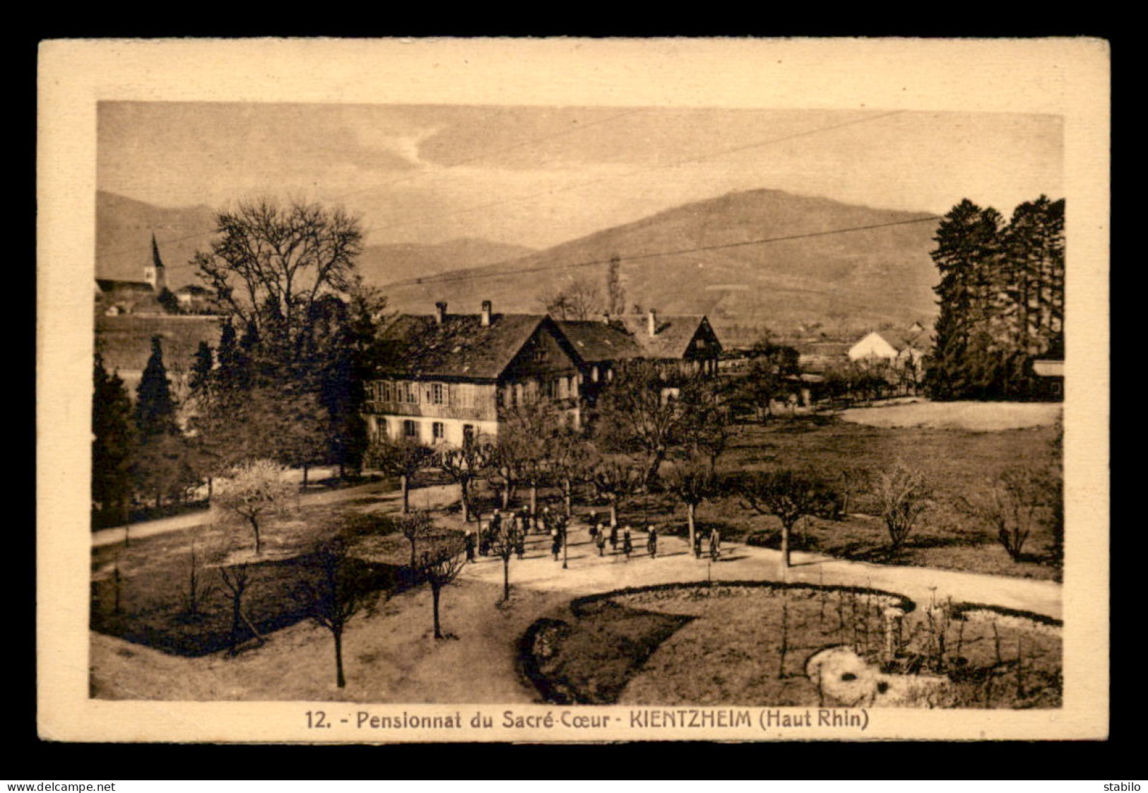 68 - KIENTZHEIM - PENSIONNAT DU SACRE-COEUR - Sonstige & Ohne Zuordnung