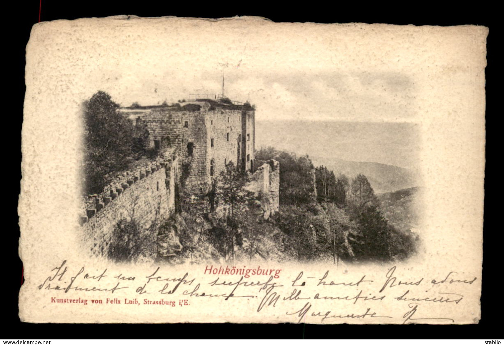 68 - LE HOHKONINGSBOURG - GRAVURE - Other & Unclassified