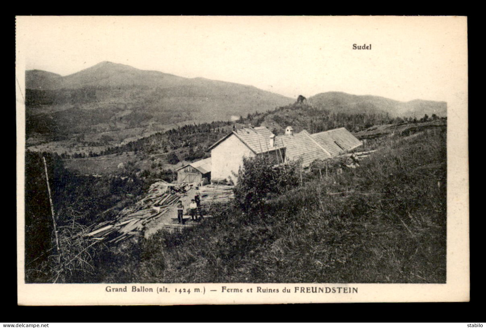 68 - GRAND BALLON - FERME ET RUINES DU FREUDSTEIN - Sonstige & Ohne Zuordnung